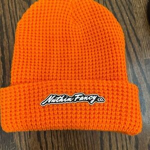 Nuthin Fancy Co. Orange Beanie